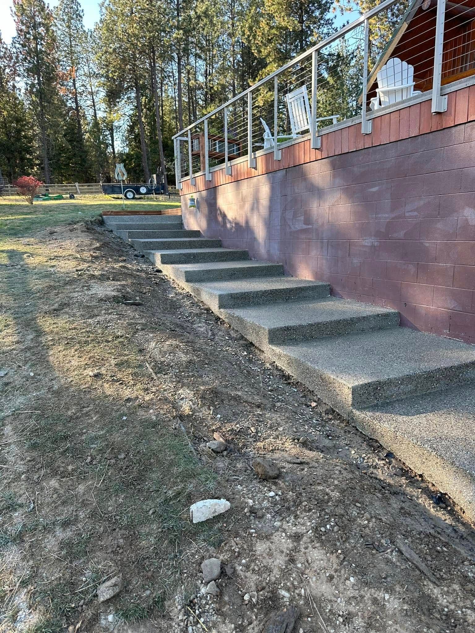 Concrete work in Post Falls