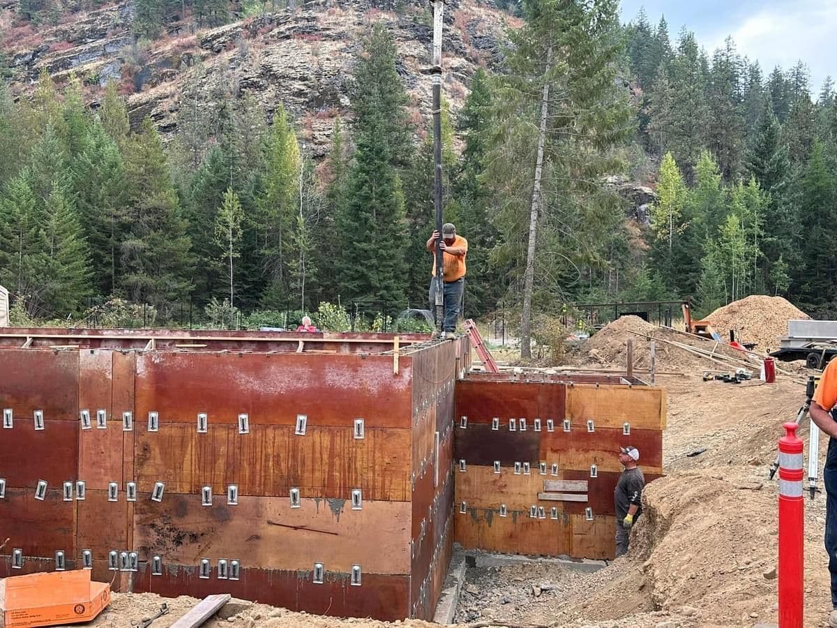 Rathdrum concrete project 4