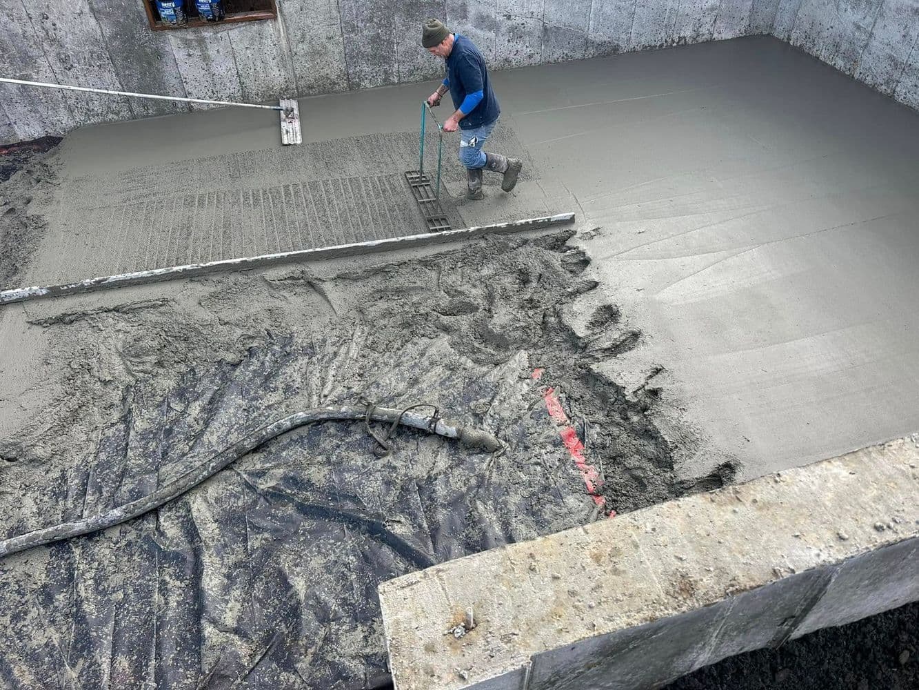 Concrete work in Hayden