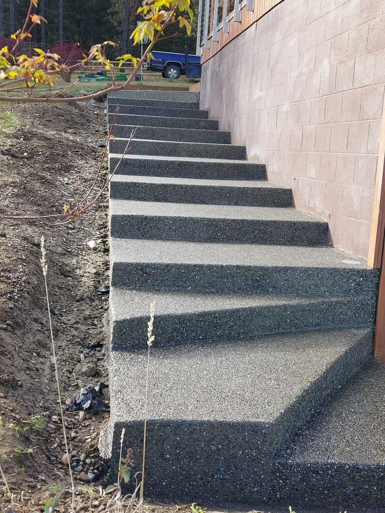 Spirit Lake concrete project 4